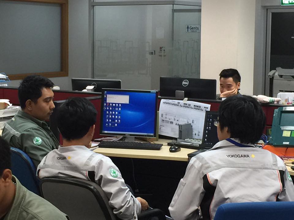 💻🖥⚙📈📉📈 On Job Training, Rayong - Yokogawa Instrument Academy