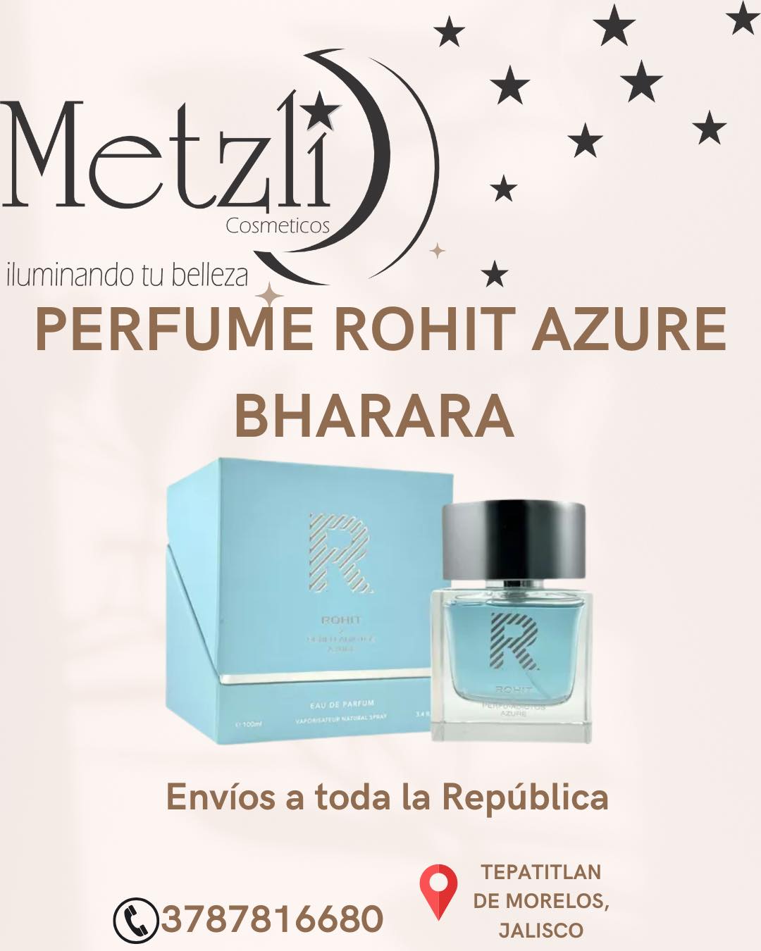 Rohit Azure de Bharara es una... - Metzli Cosmeticos | Facebook