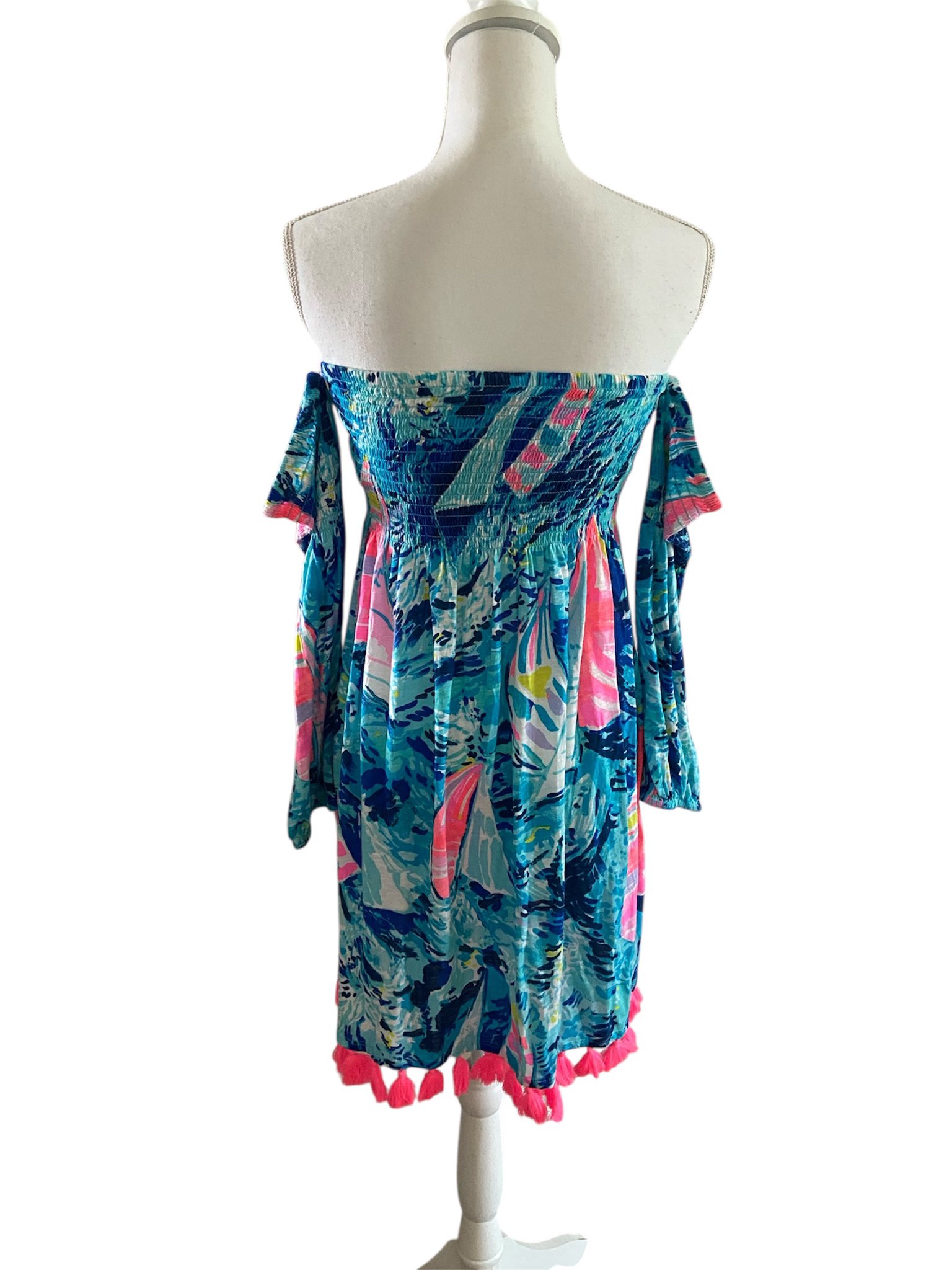 lilly pulitzer trina beach dress mini for sale Women's Solid Color Beige MOTB Fits against body at Available Sizes:18.5 34/35