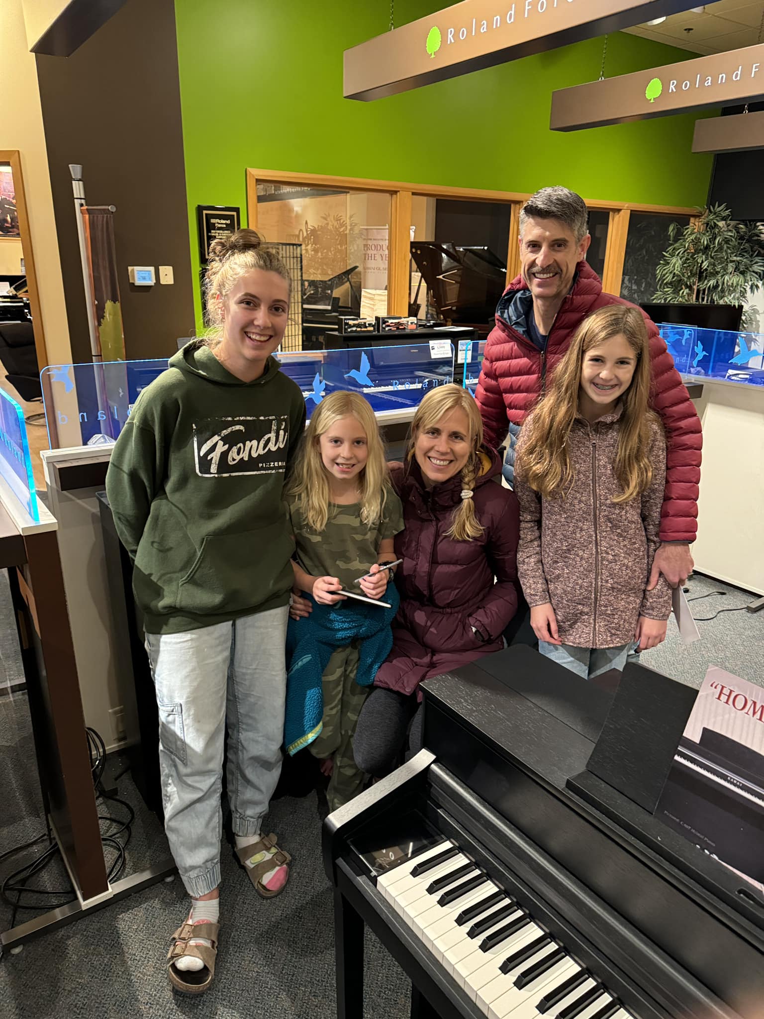 A very happy family with their... - Prosser Piano and Organ | Facebook