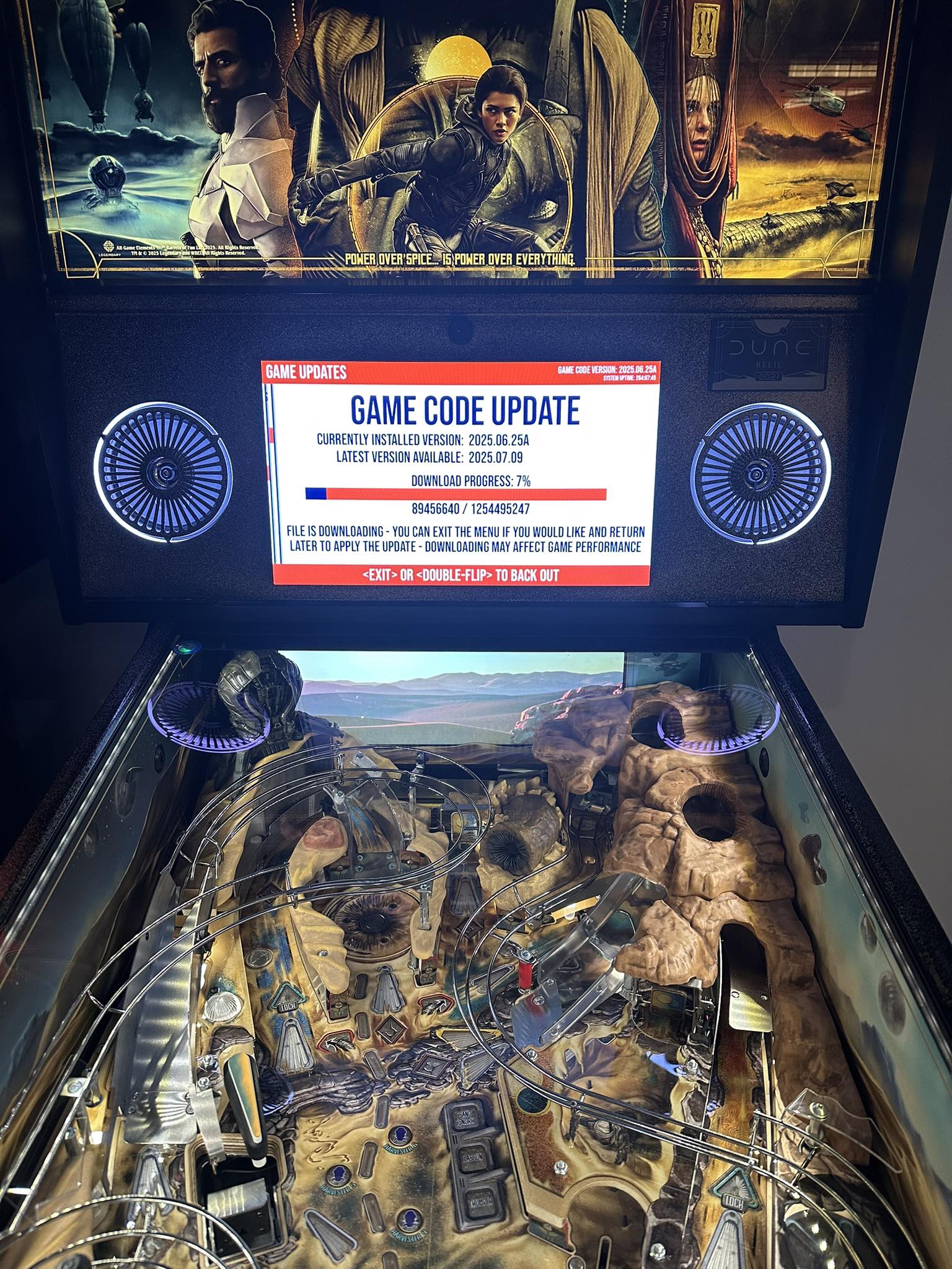 ULEKstore’s - NEW CODE on Barrels of Fun’s Dune pinball machine! 🤩😍 # ...