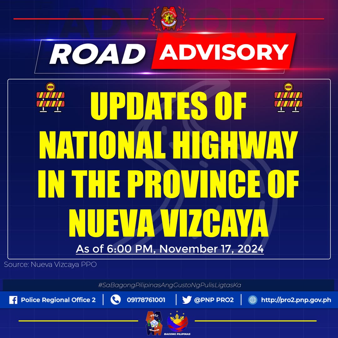 Rappler - The National Highway across several barangays in Nueva ...