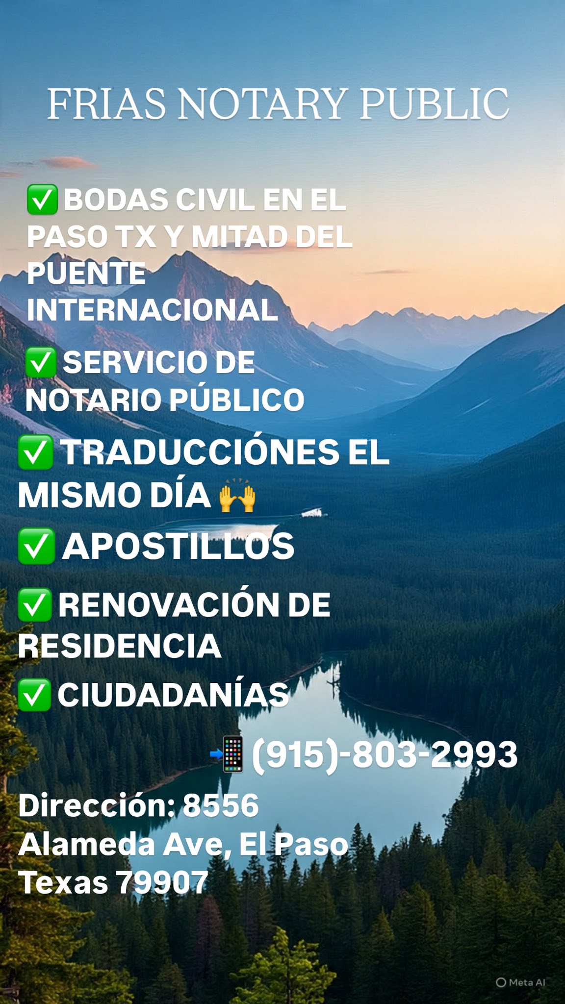 Notary Public El Paso Aesthetic Wallpaper