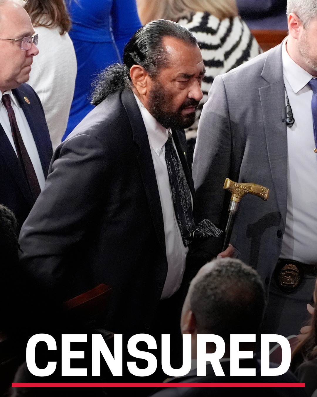 KSLA News 12 - House censures Democratic Rep. Al Green for...