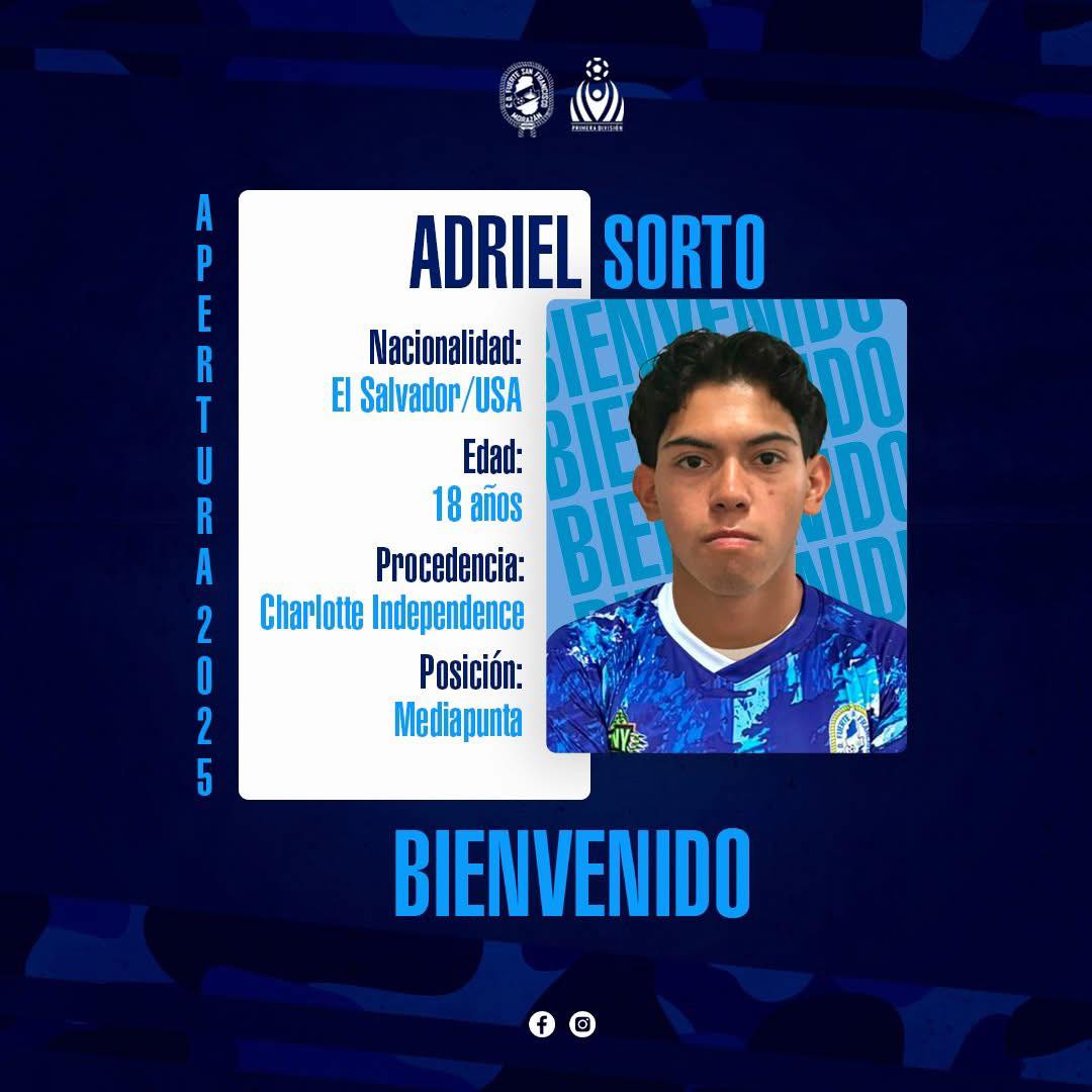 Canal - 🚨🔵 Fuerte San Francisco anuncia el Fichaje de Adriel Sorto para ...