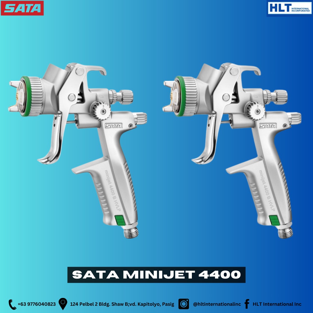 Upgrade to SATA Spray Gun! 😉 Compact. Low maintenance. Easy to