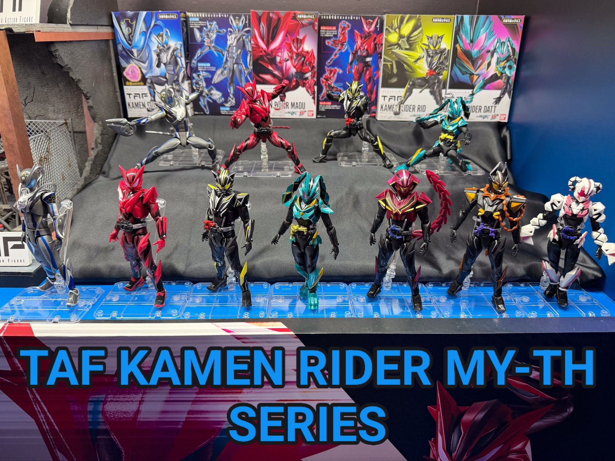 Display TAF Kamen Rider My-Th Series #kamenrider #kamenRidermyth