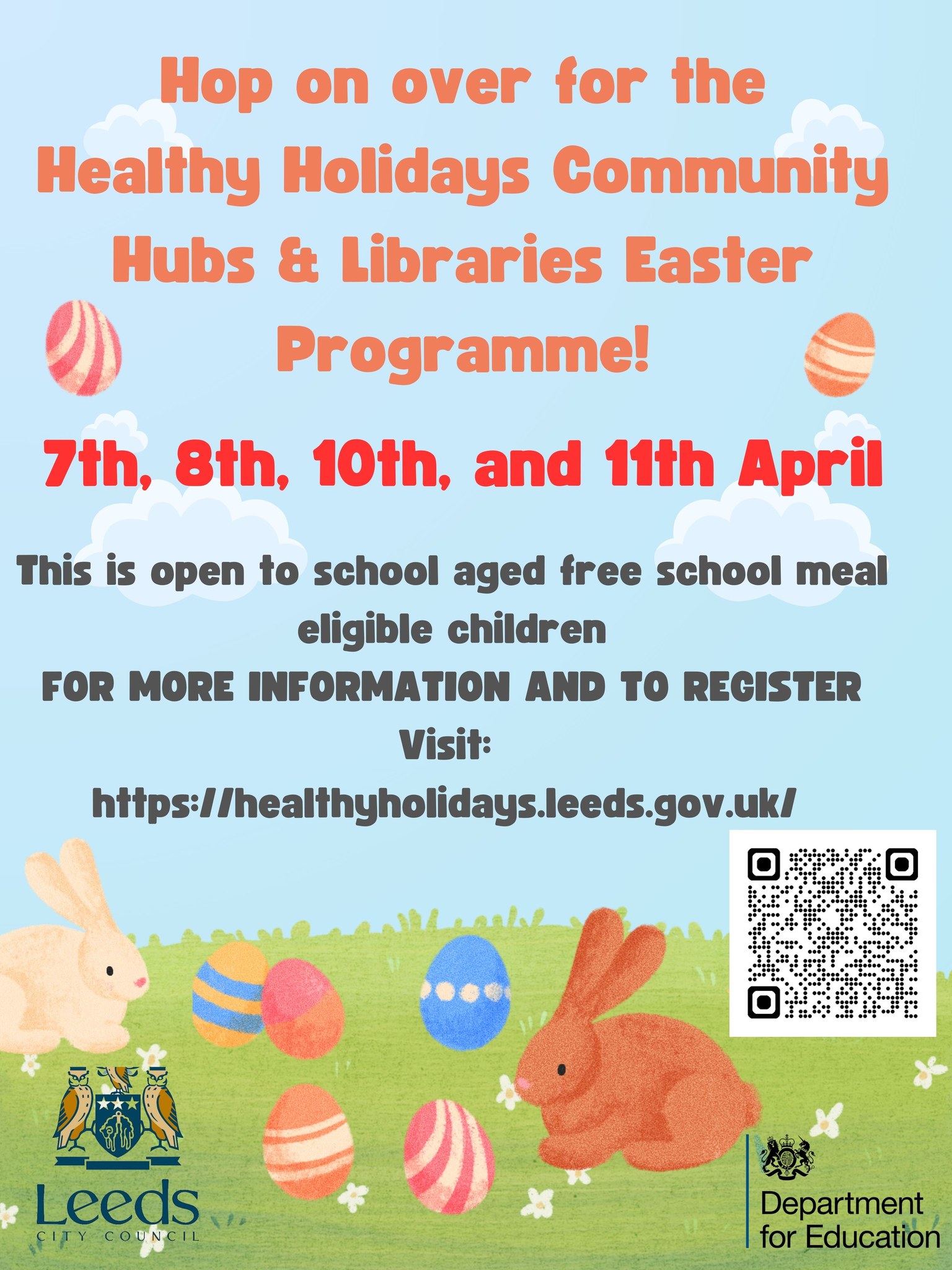 Leeds Libraries - The Healthy Holidays scheme is now open... | Facebook