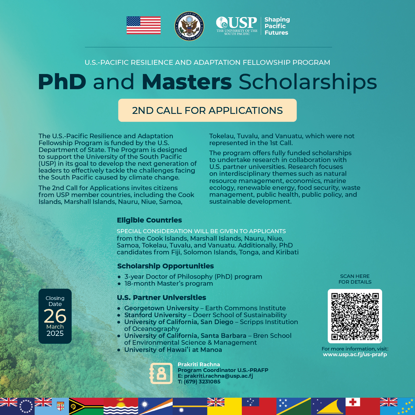 The University - U.S.-Pacific Resilience and Adaptation Fellowship ...