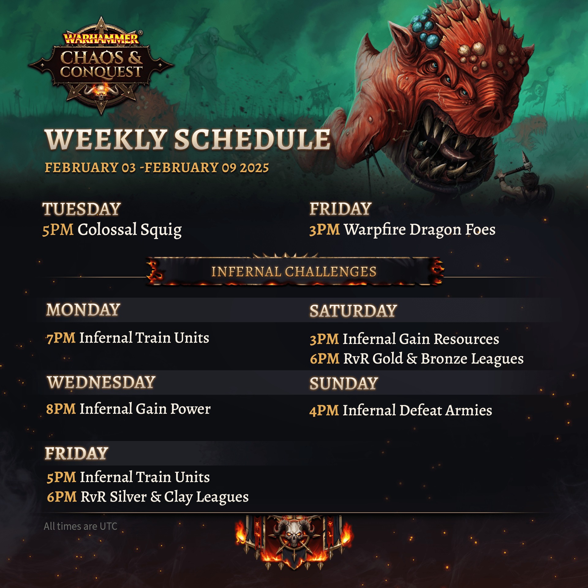 Warhammer: - ⚔️ Powerful Lords! ⚔️ 🗓️ Behold the upcoming Weekly ...