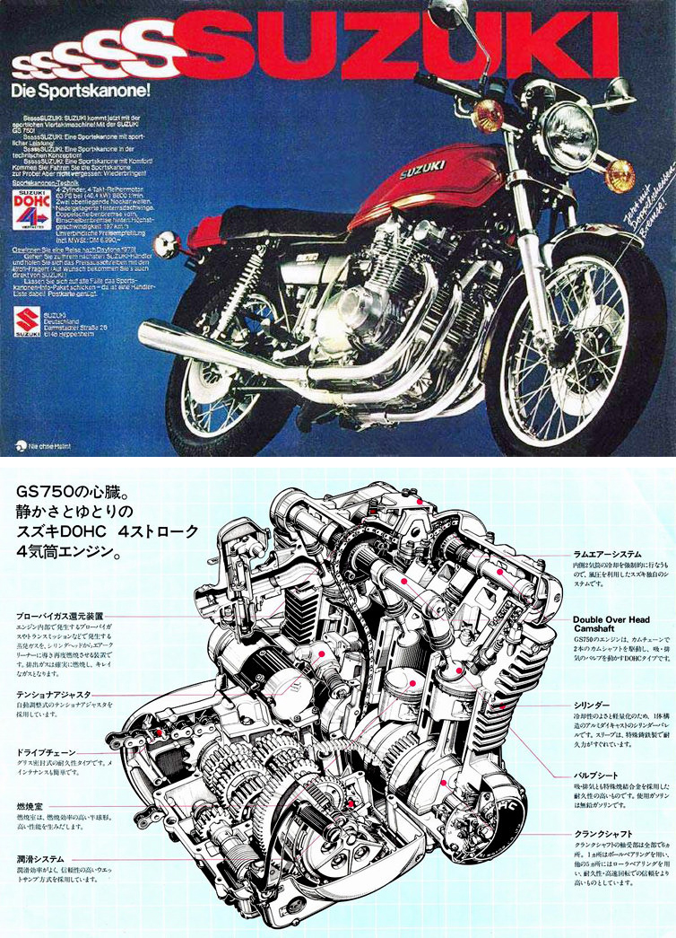 1973 Kawasaki 750-RS Z2 Roadster Brochure (Japanese Market)