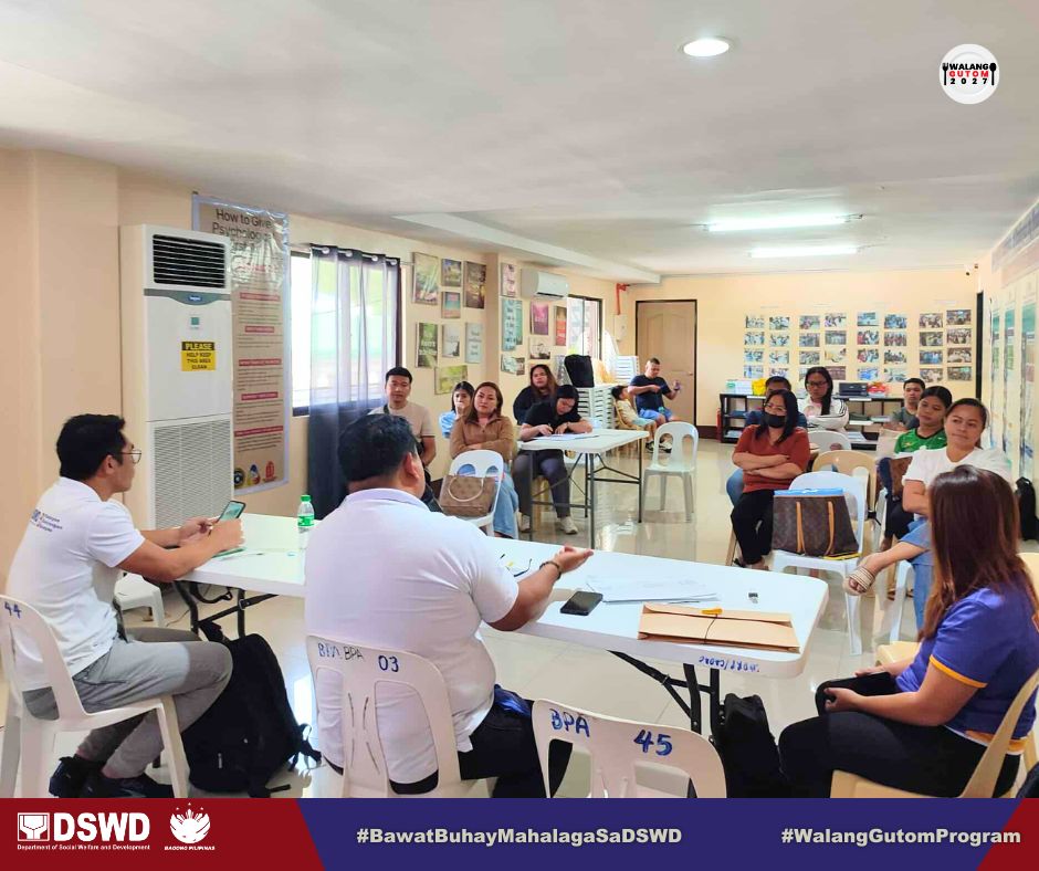 LOOK: DSWD FO8 WGP Conducts... - DSWD Eastern Visayas | Facebook