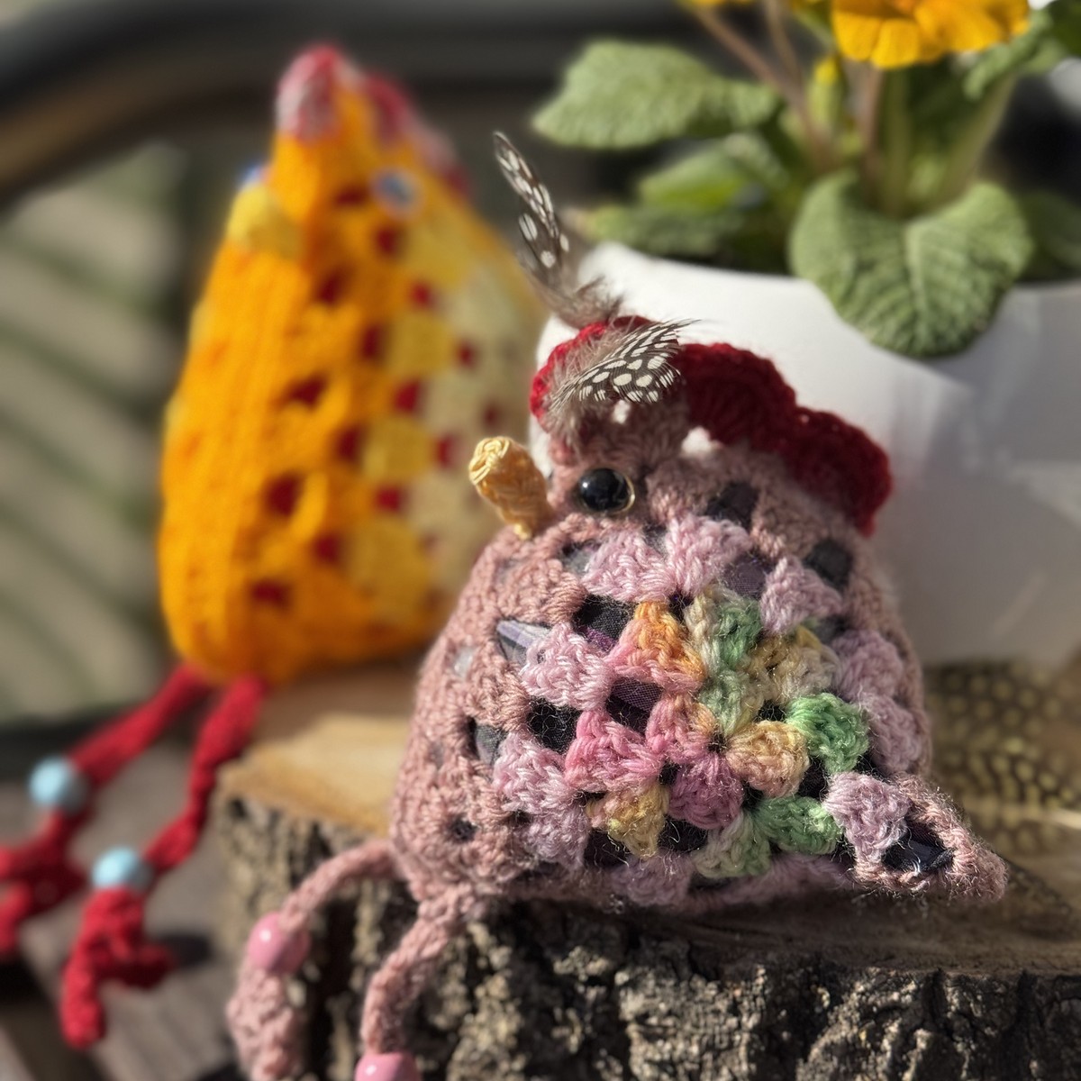 1001 - Granny Chicka Free Crochet Pattern https://1001patterns.com/free ...