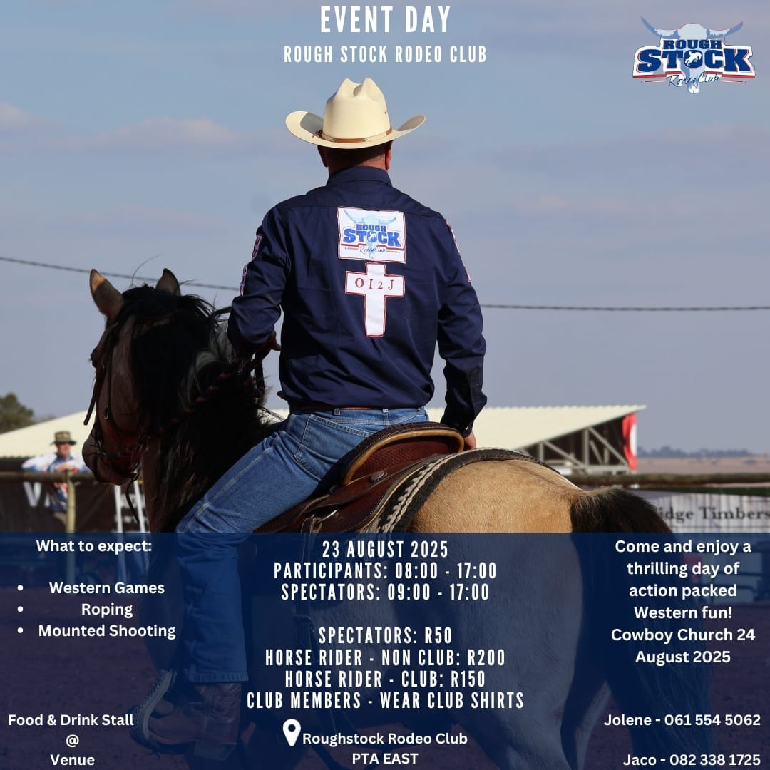 Roughstock - RoughStock Rodeo Club Event Day 23 August 2025. 📍 Where ...
