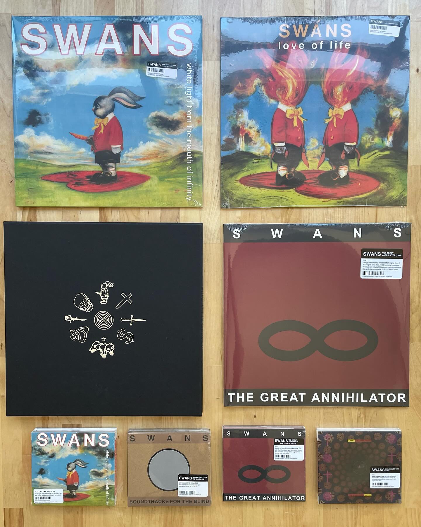 POSTED BY YGR STAFF* New represses of The Glowing Man 3LP 