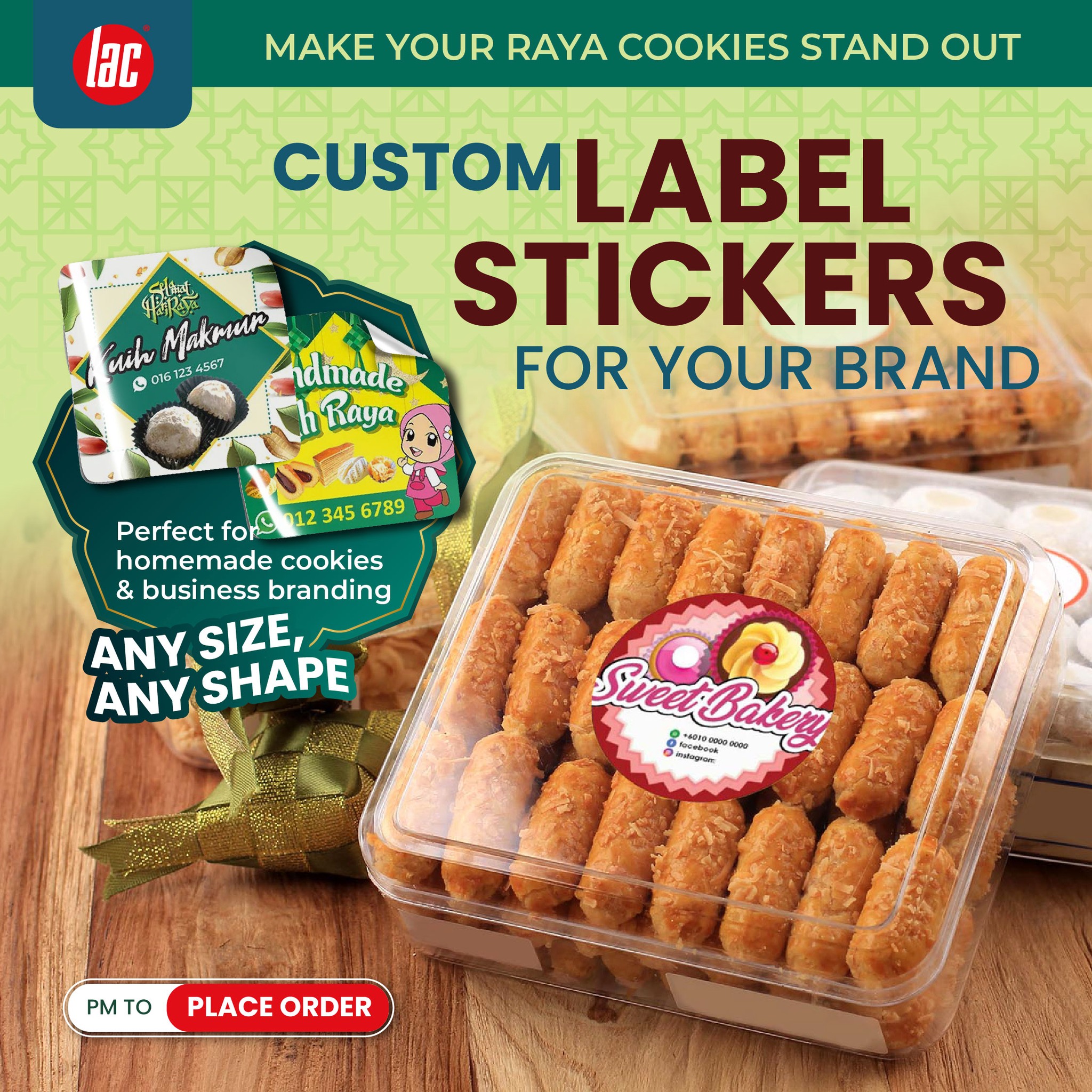 🍪 Raya Cookies... - LAC Packaging & Printing Press Sdn. Bhd. | Facebook