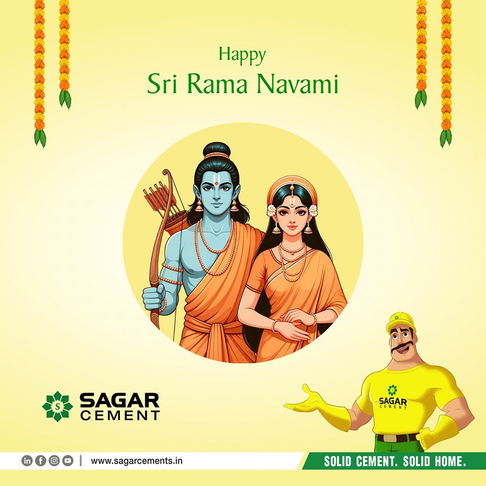 Sagar - On this auspicious occasion of Sri Rama Navami, may Lord Rama's ...