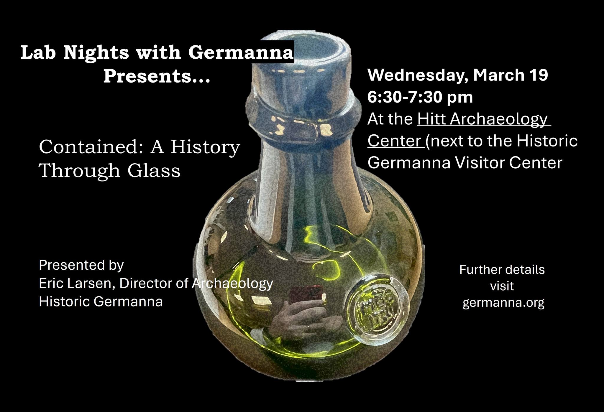 Germanna - Not only is glass beautiful, but the shapes and colors of ...