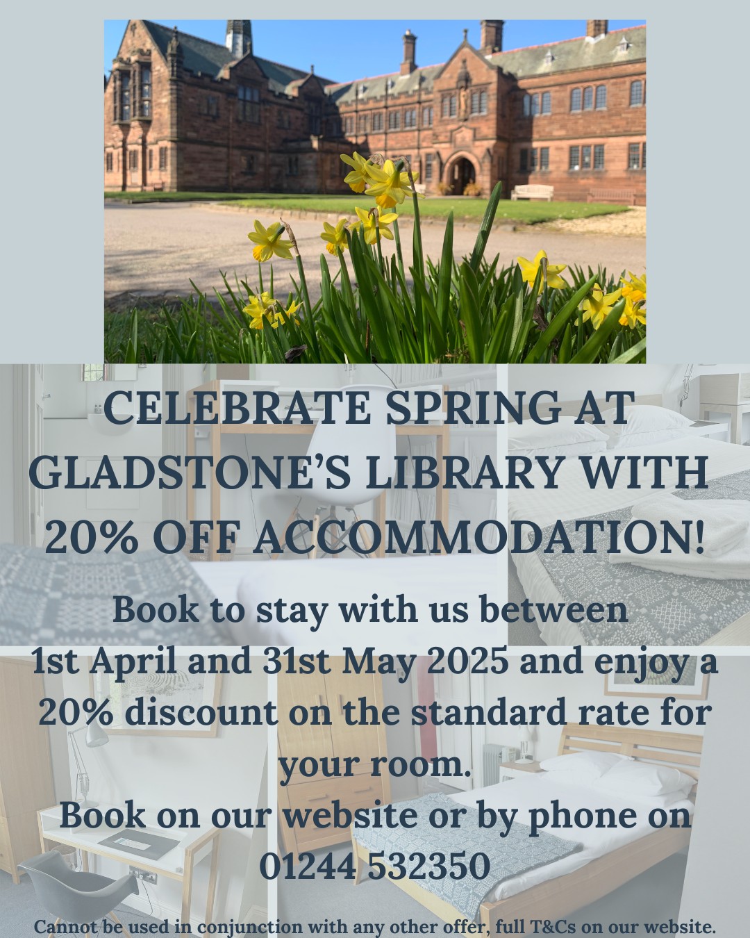 Gladstone's - Celebrate Spring at Gladstone’s Library with 20% discount ...