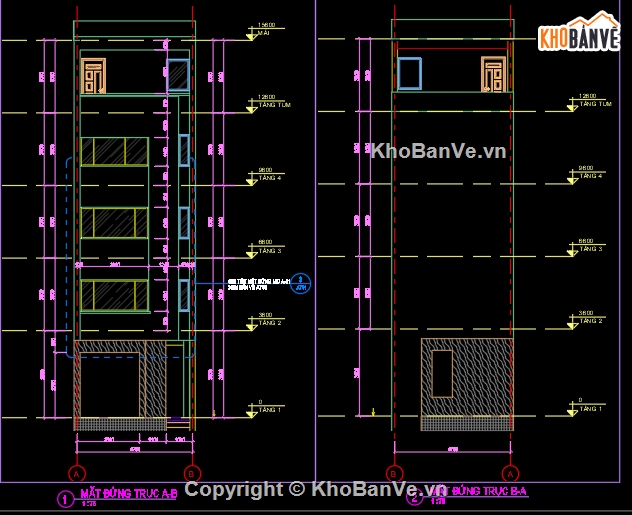 Bản vẽ cad nhà... - Kho bản vẽ - Đồ án thiết kế cho Designer | Facebook