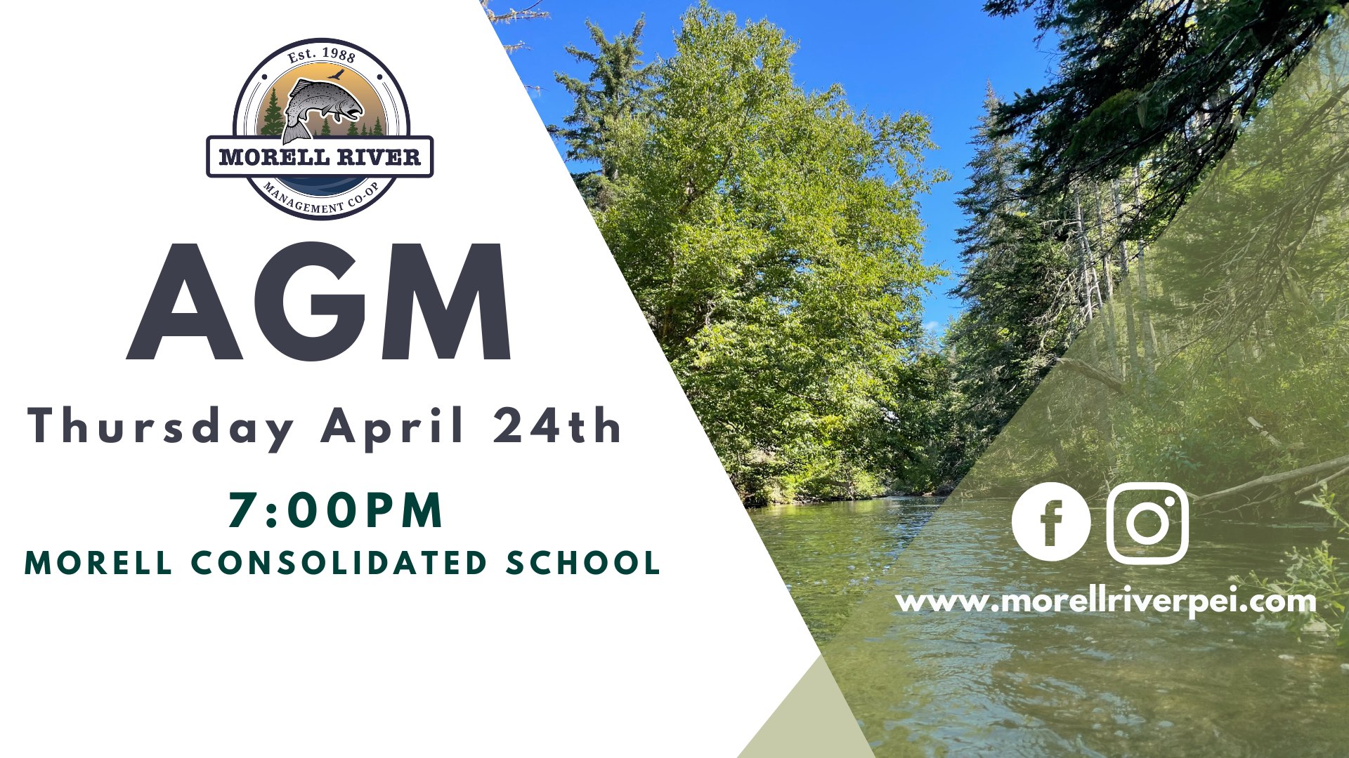 Morell River Management Cooperative & Mooney's Pond Centre added a new ...