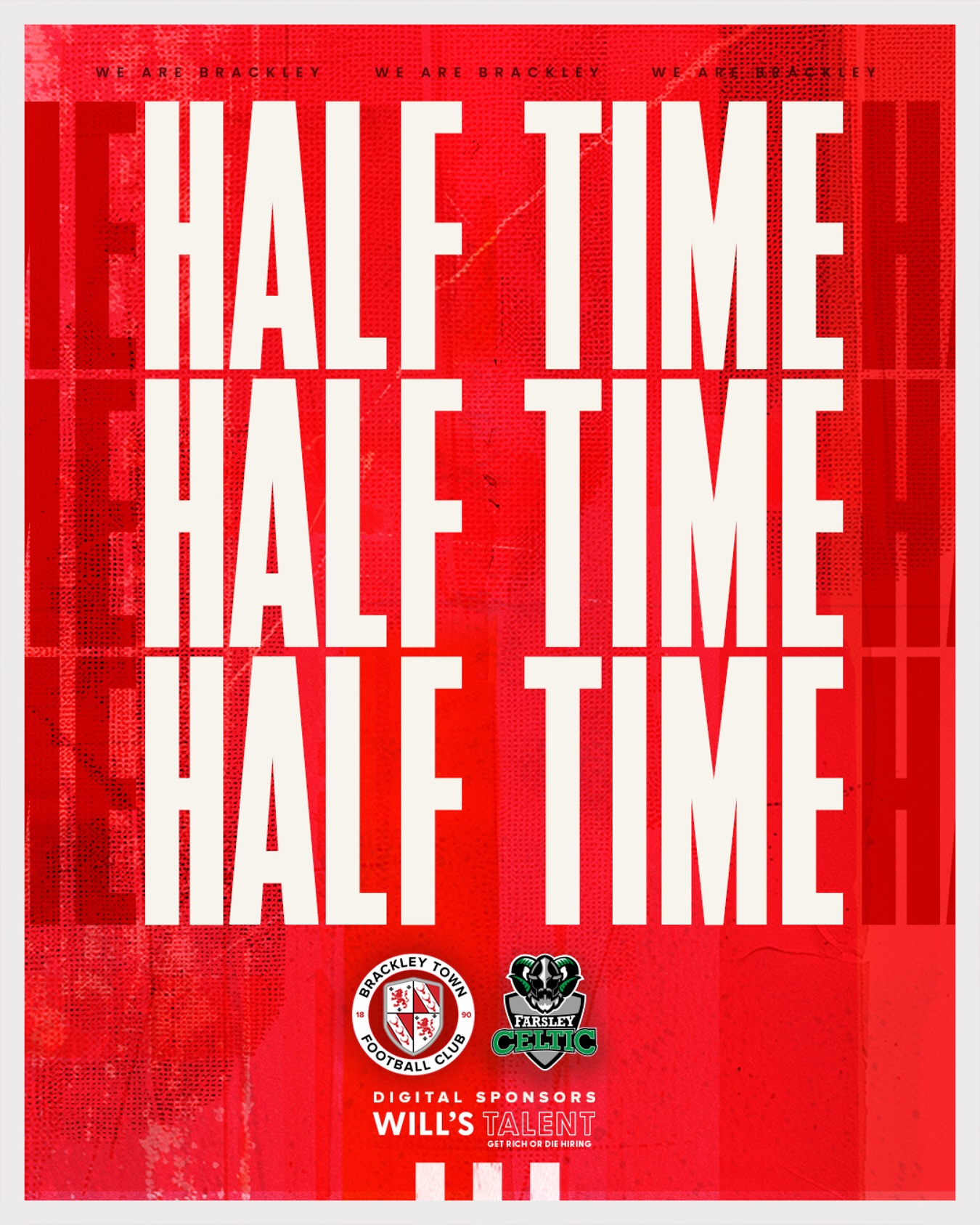 Brackley - Half-time: A great first half from the Saints with goals ...