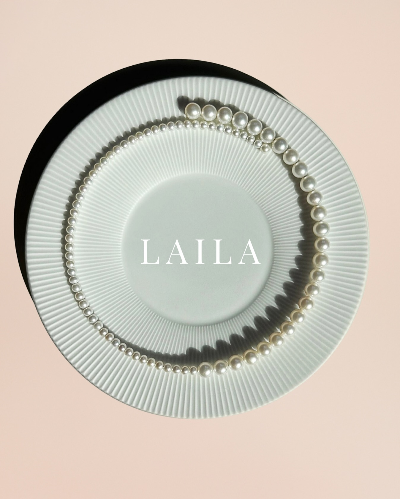 Pearlish - Pearlish Pearl Choker ・LAILA・ 2種類のパールの絶妙な 