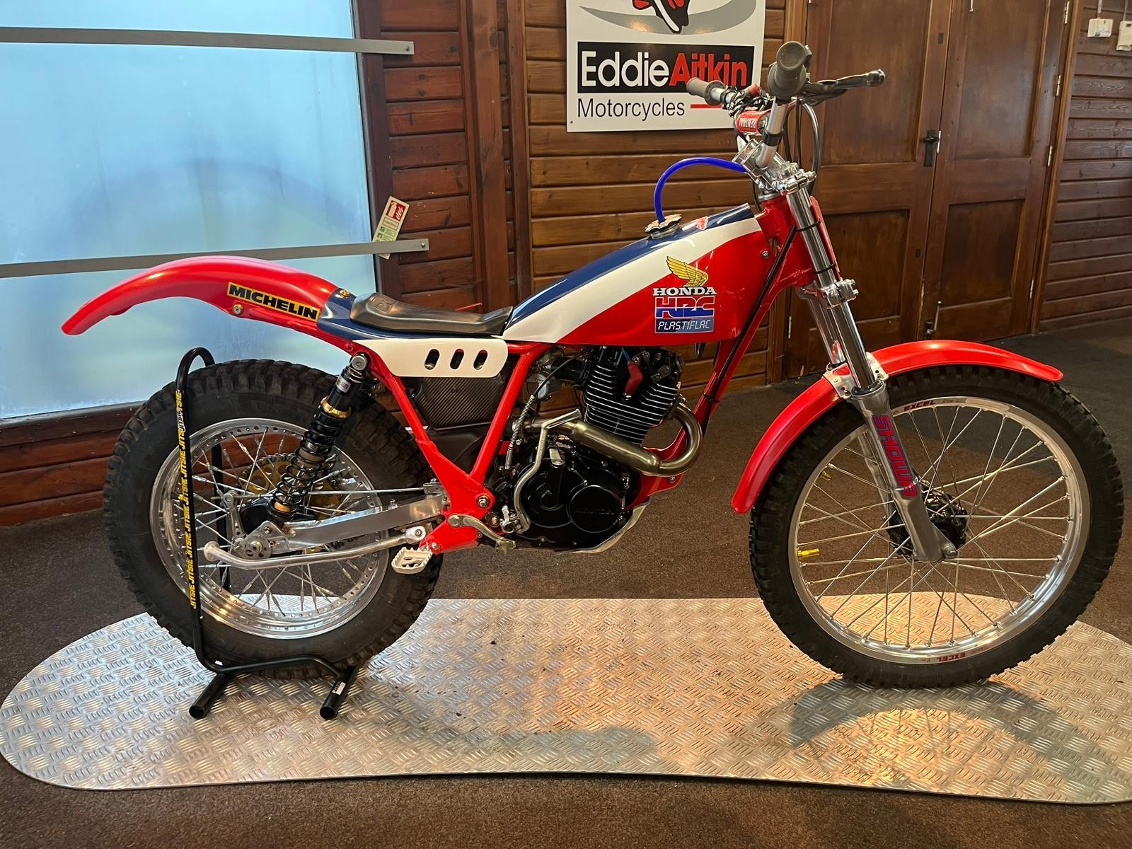 Check out this stunning 1986 Honda TLR 200 Special Twinshock