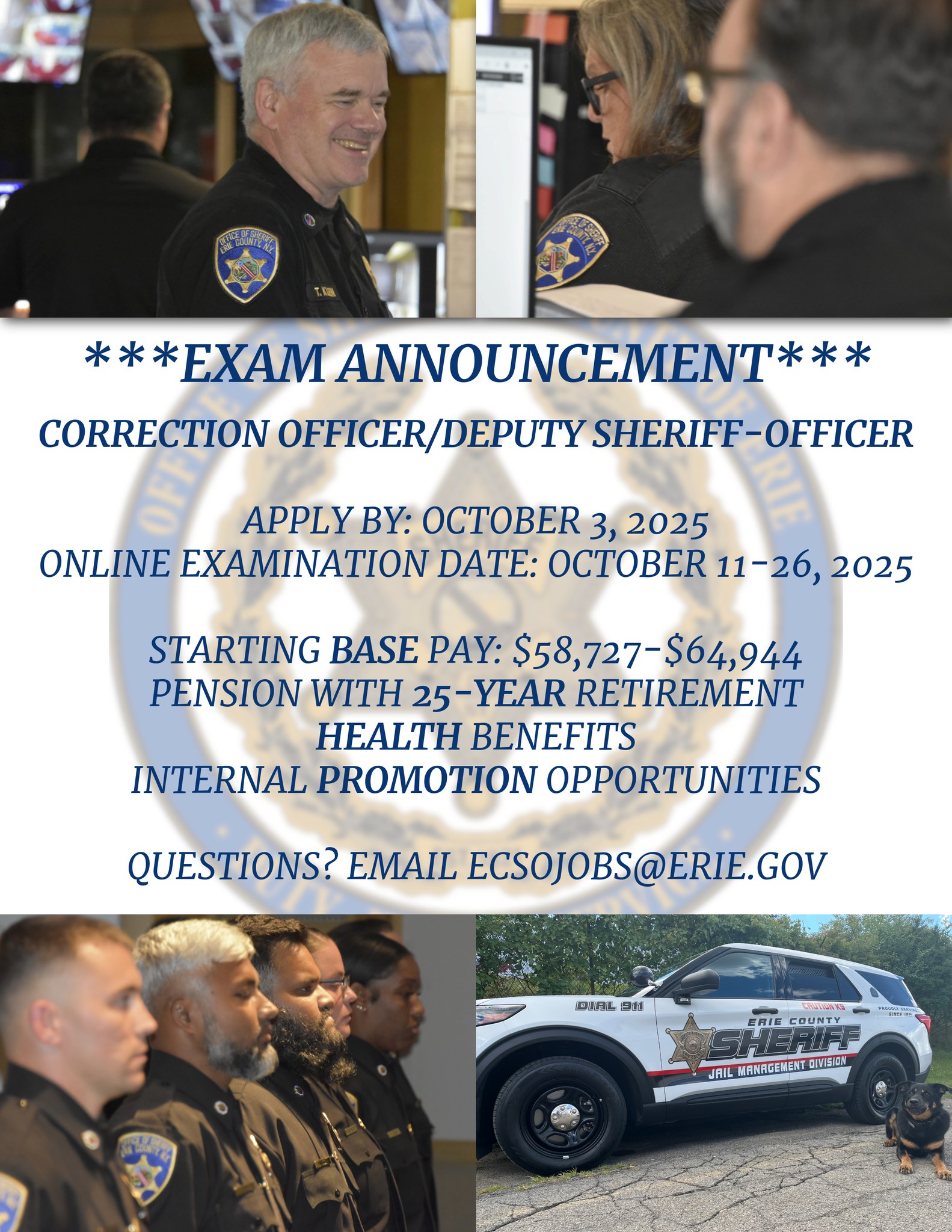 Erie County Sheriff's Office | Buffalo NY