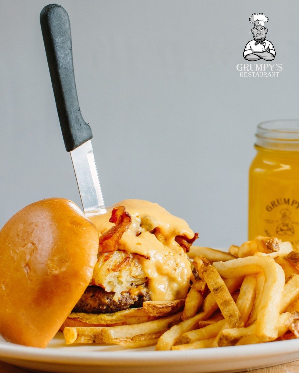 Grumpy's - Is it lunchtime yet? 🍽️ Your perfect burger is waiting at ...