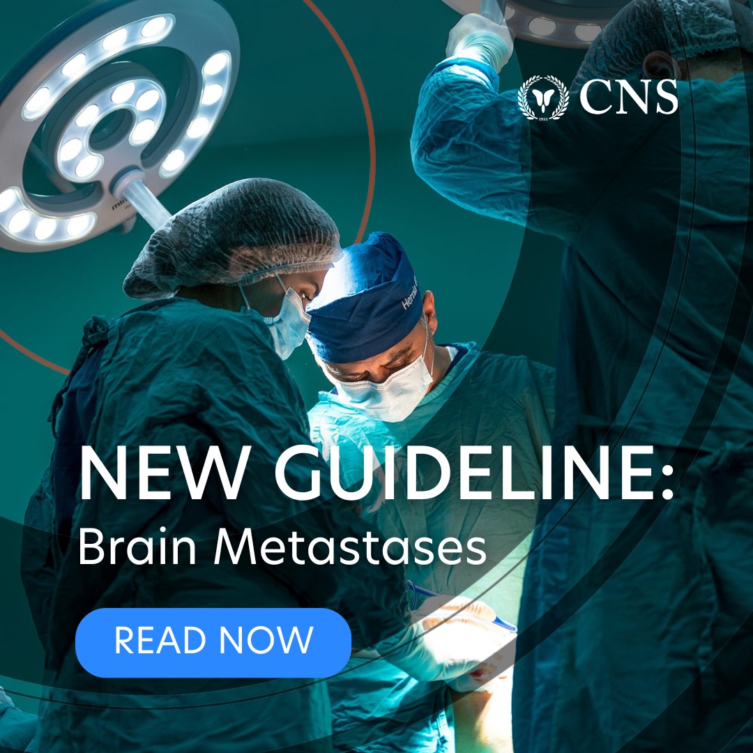 Congress - A NEW CNS Guideline on Brain Metastases is out now! An early ...