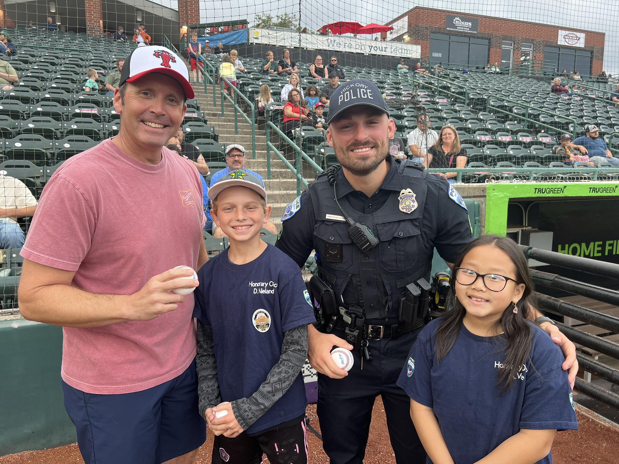 Hickory - HPD Honorary Officers Ali and Donovan got to participate in ...