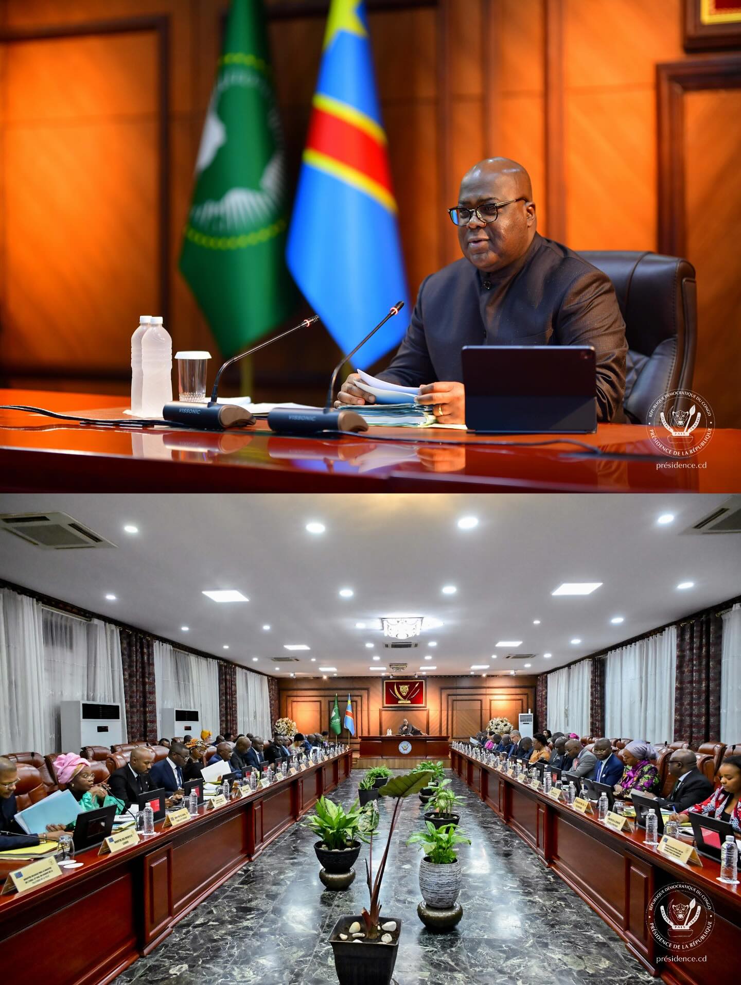 La Présidence RDC added a new photo. - La Présidence RDC