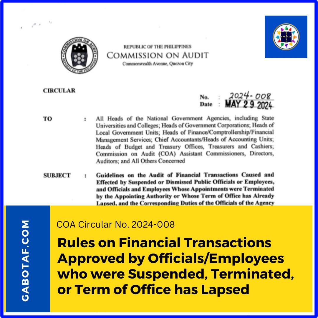 Government - RULE: Public official/s and/or employee/s who were ...