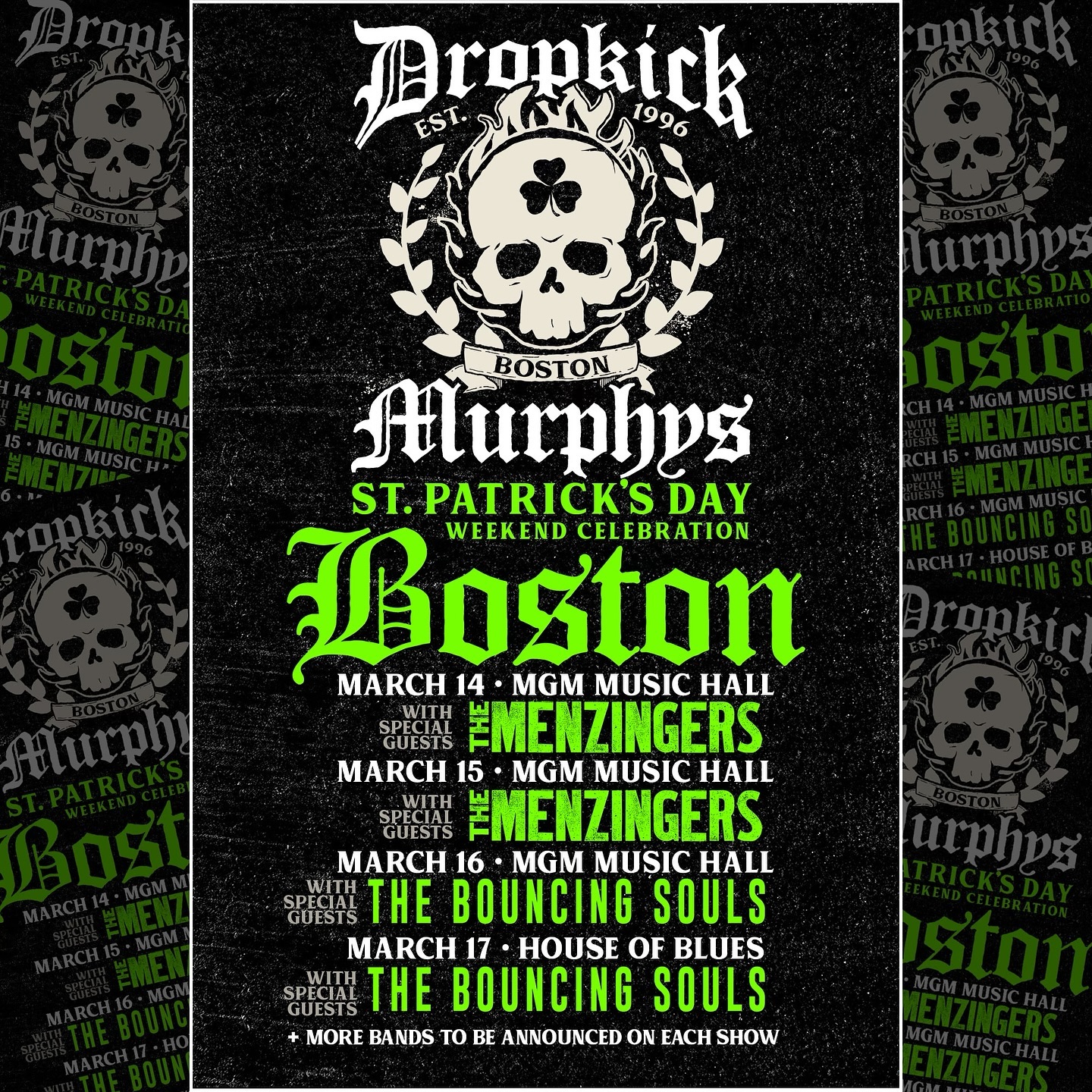 LFG !! ☘️ 2025 BOSTON ST. PATRICK'S DAY WEEKEND CELEBRATION