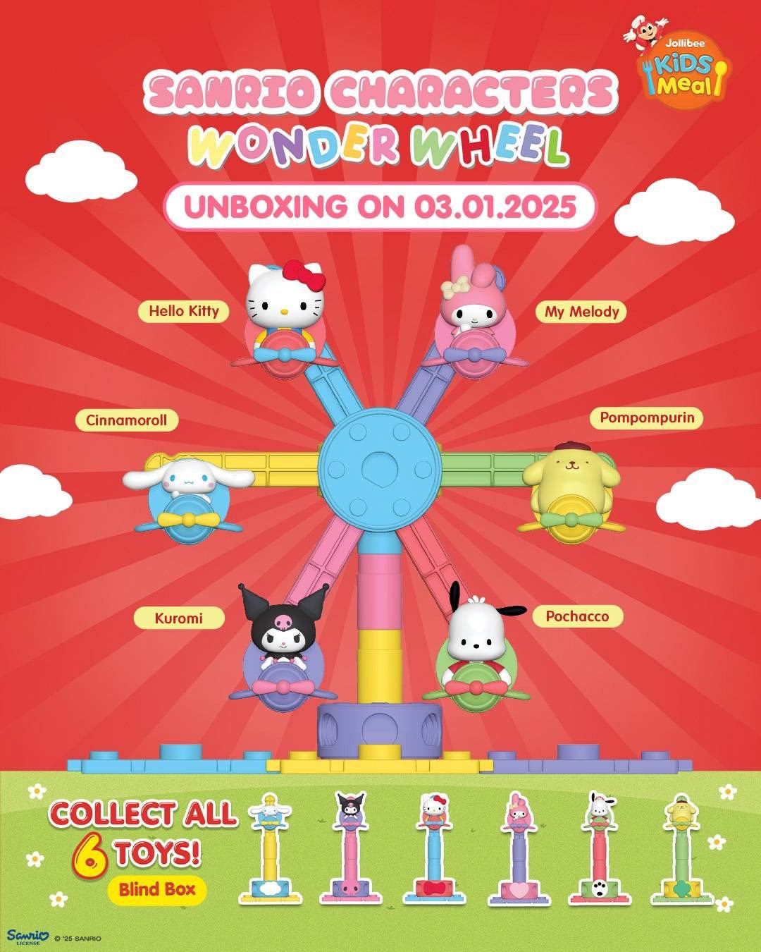 The wait is over! Here's to a wonder-filled experience with the