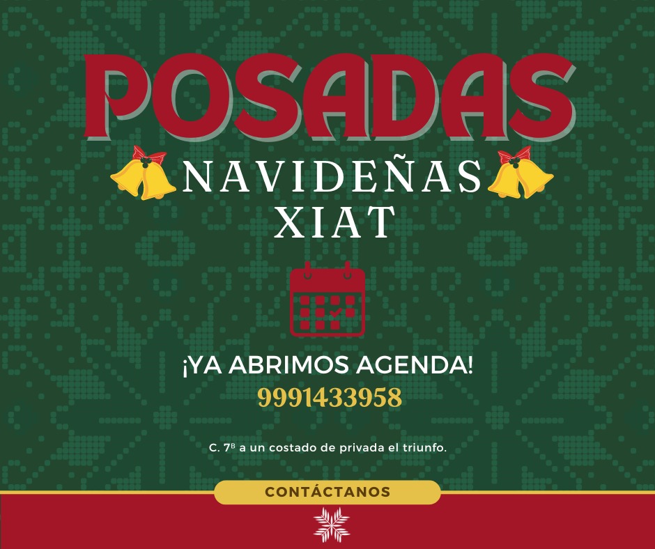XIAT - 🔈 ¡𝘼𝙜𝙚𝙣𝙙𝙖 𝙙𝙞𝙘𝙞𝙚𝙢𝙗𝙧𝙚 𝟚𝟘𝟚𝟜 𝙖𝙗𝙞𝙚𝙧𝙩𝙖! Vive la magia de las posadas ...