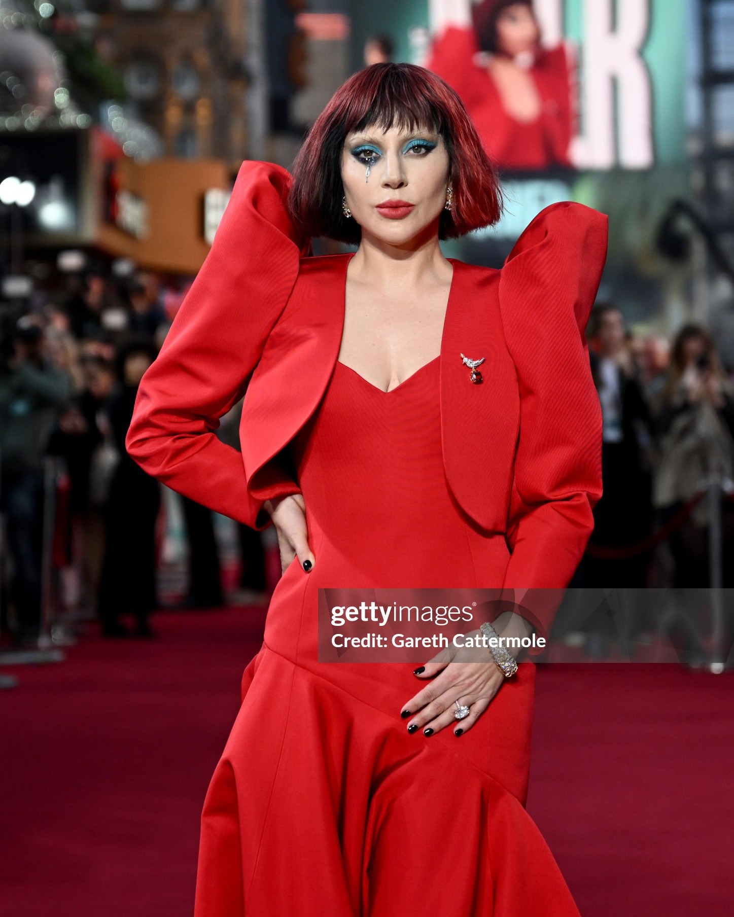 レディーガガ Lady Gaga OPERA HAUS トートバッグ レッド 赤 Red Opera