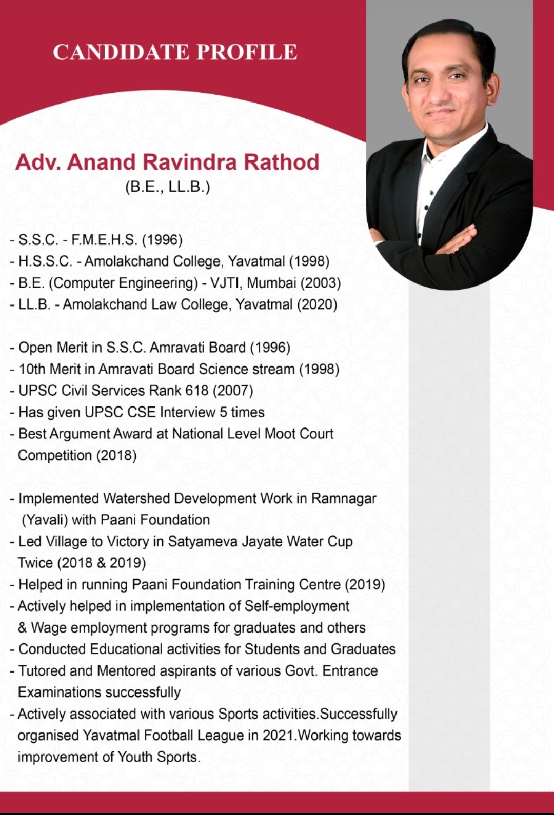 Adv.Anand Ravindra Rathod-अॅड.आनंद रविंद्र राठोड - Graduates ...