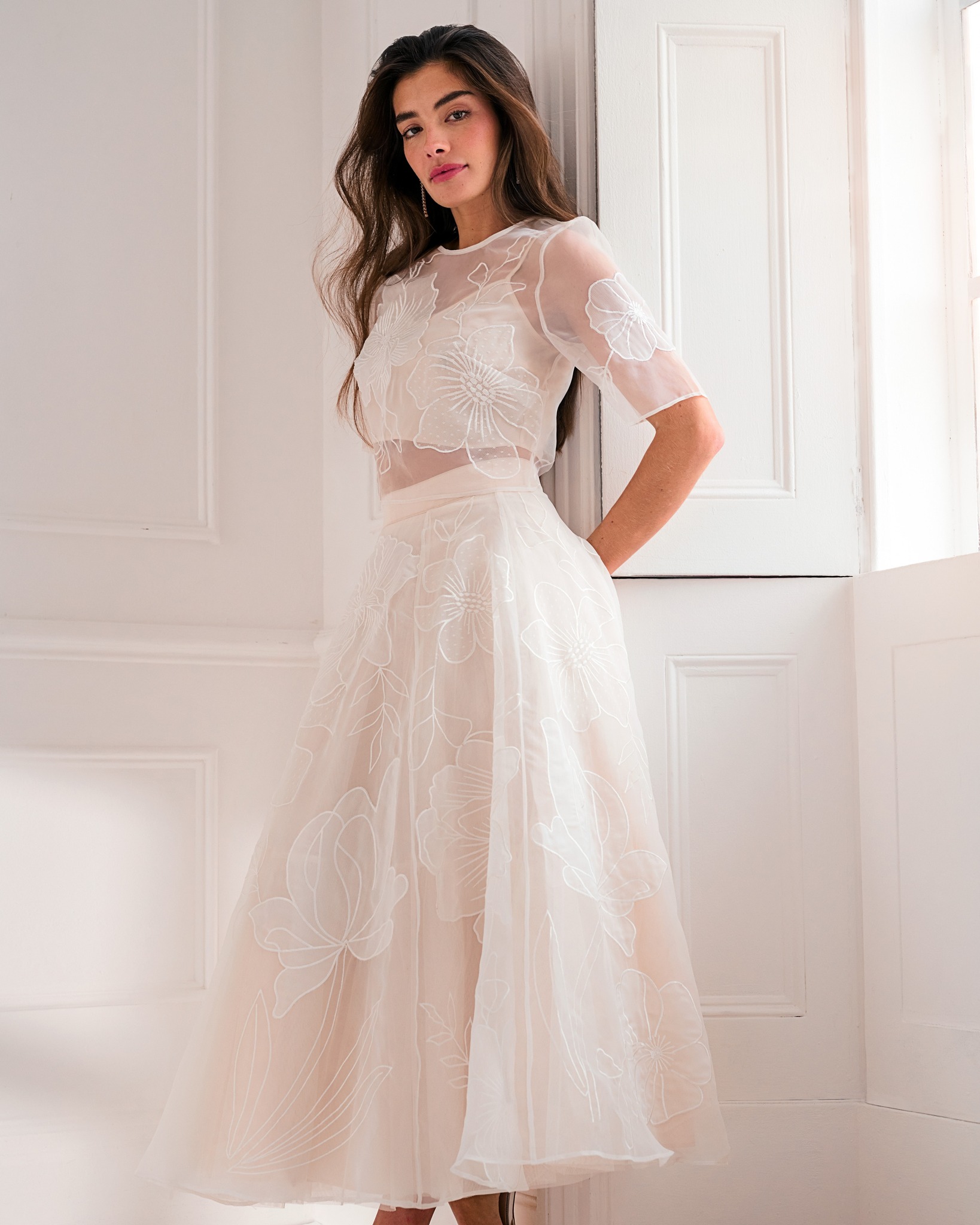 Where to find Monsoon Holly cowl neck bridal dress in size 18?