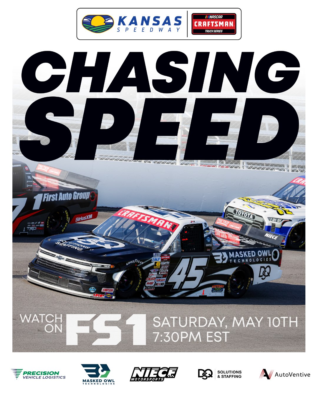 Detroit - Join us in cheering on Kaden Honeycutt Racing and the Niece ...