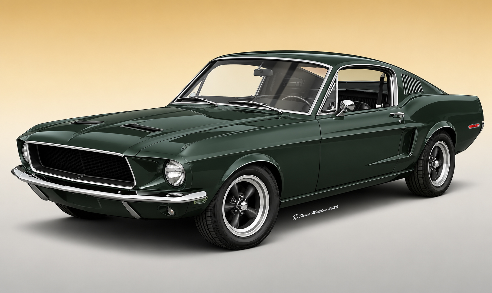 Revell 1/25 Mustang GT 1968 from Bullitt movie