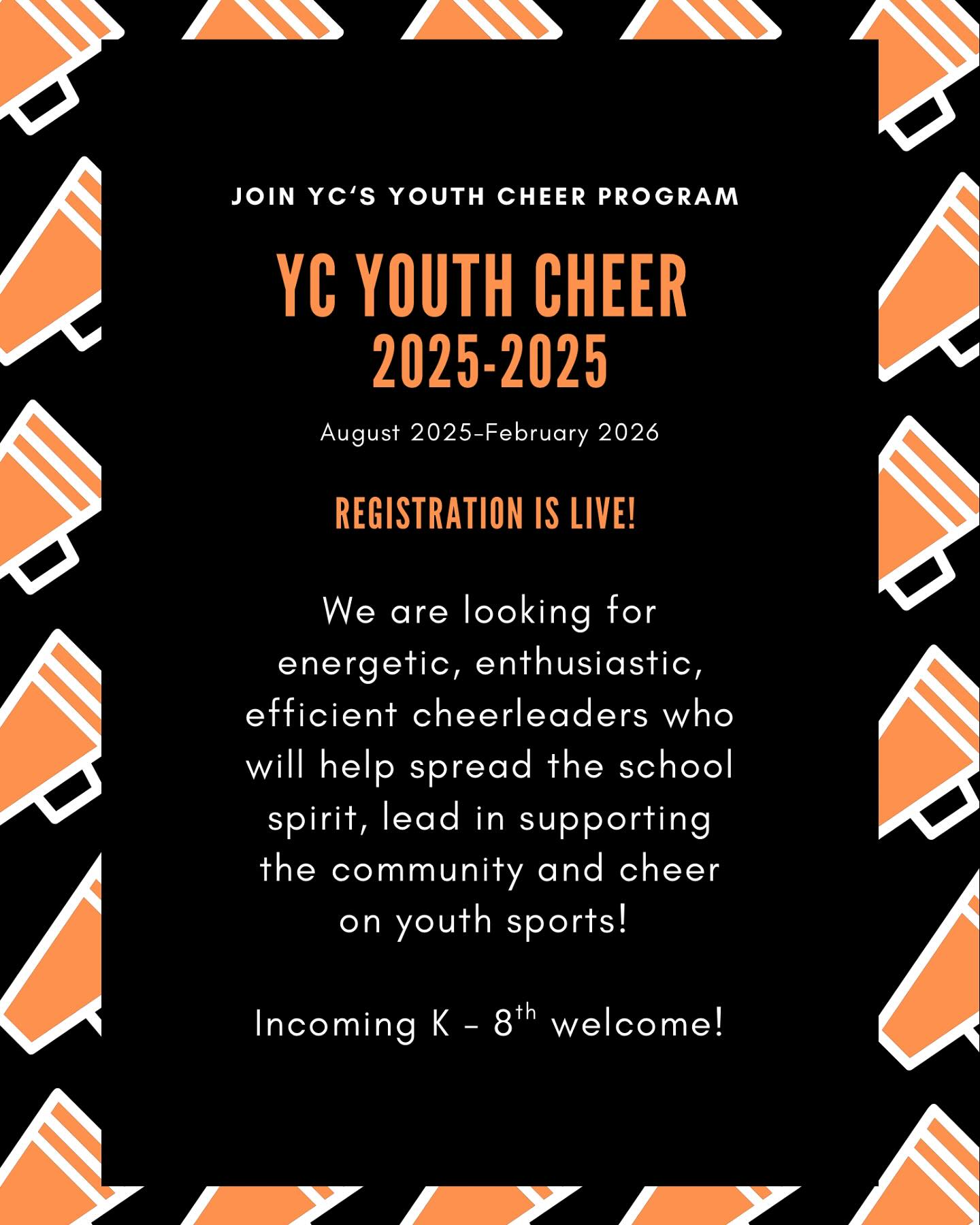 Yamhill - Calling all future cheerleaders! Registration for YC Youth ...