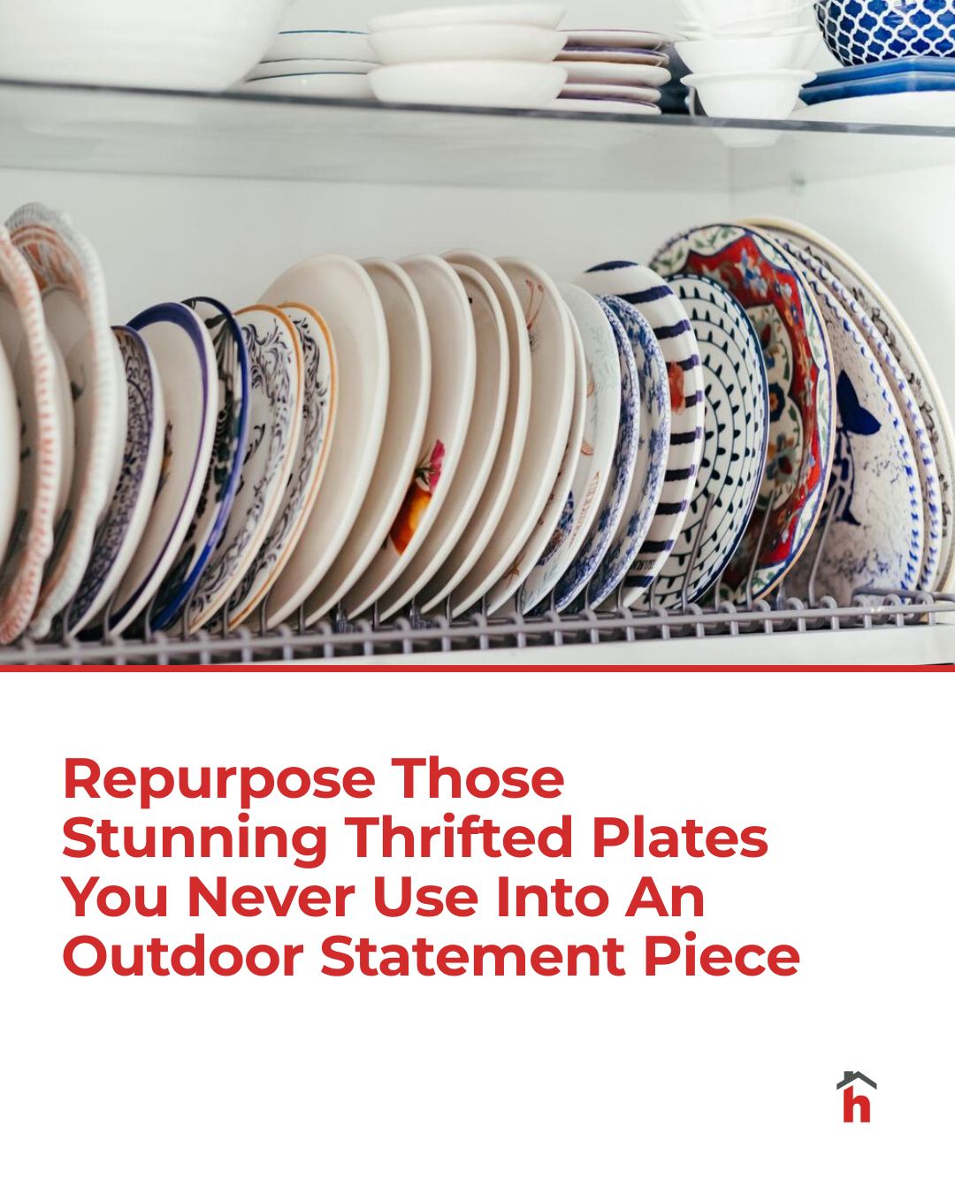 House - With this DIY, you can repurpose stunning thrifted plates and a ...