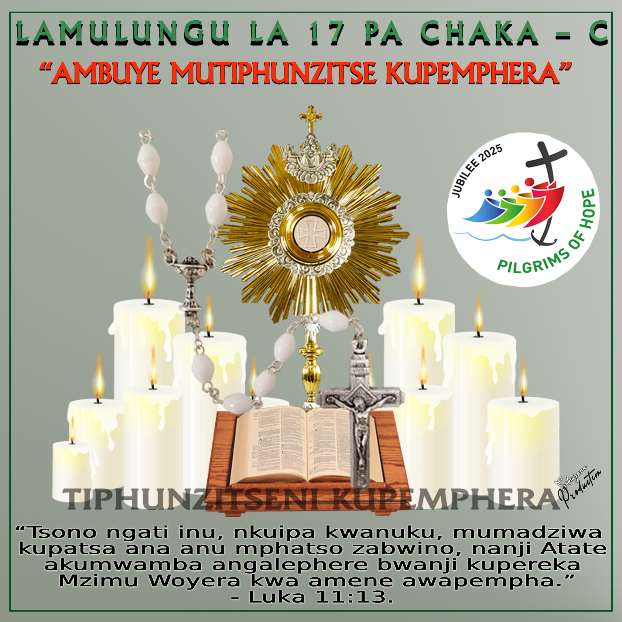 Mawu a Lamulungu Lililonse a Chikatolika mu Chichewa. - CHAKA CHA BANJA ...