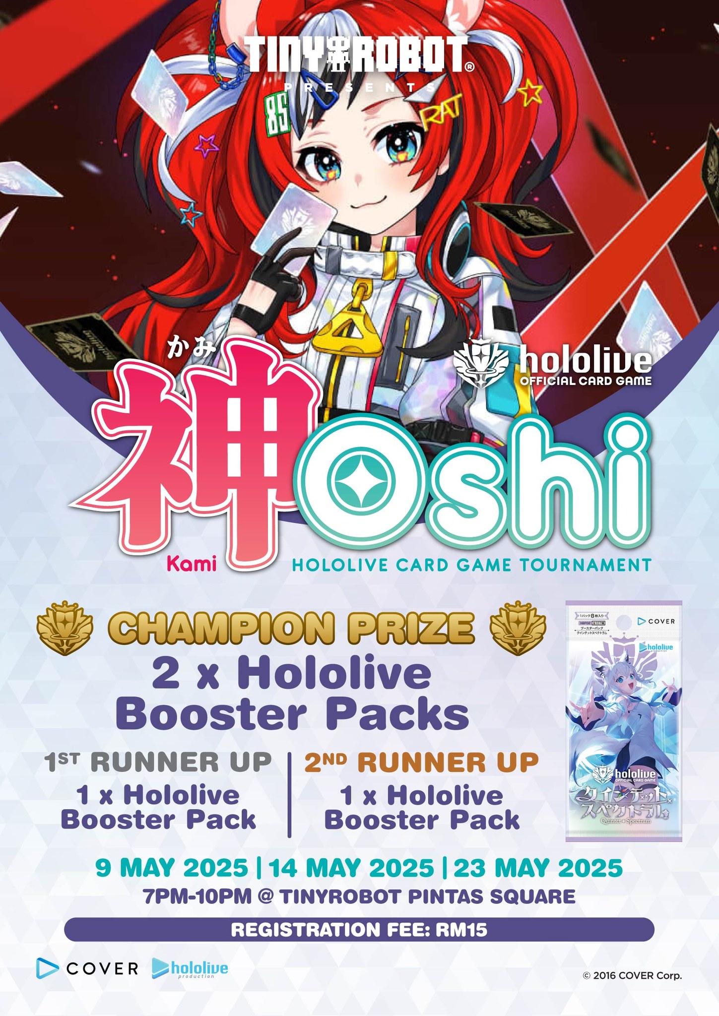 Hololive KamiOshi Night TCG Event has returned! ⭐️ Hololive 