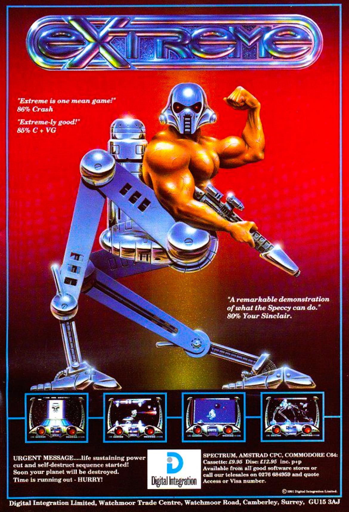 A great arcade game, translated really well to the ZX Spectrum