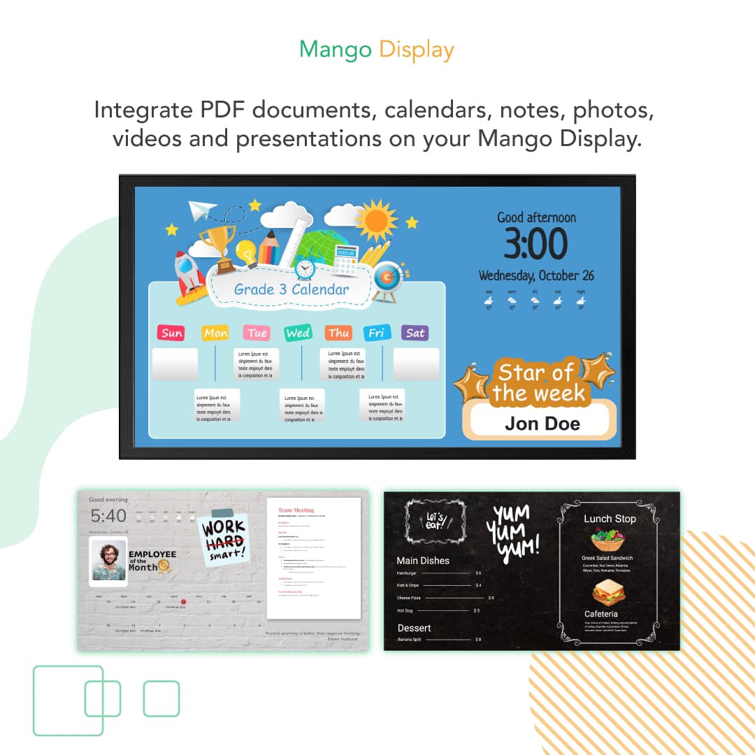 Mango Display - Simplify communication and keep your team...