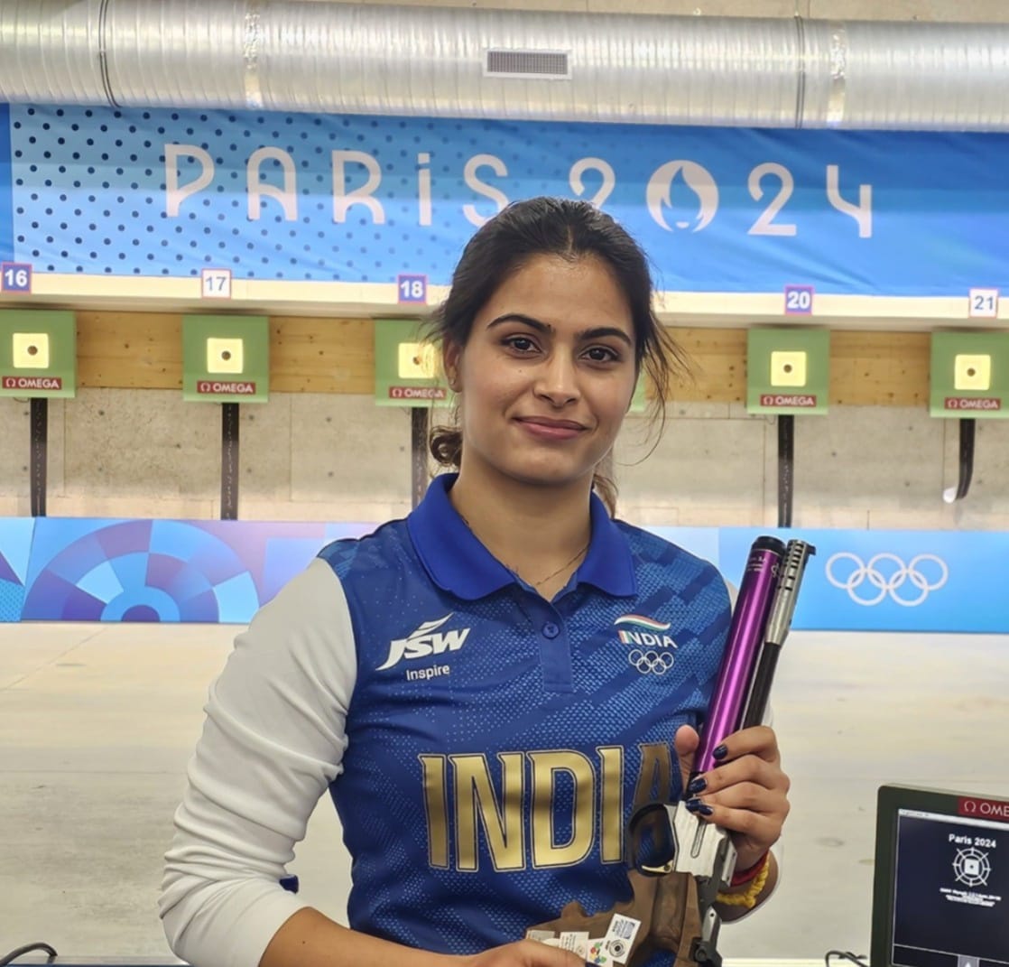 Mithali - Manu Bhaker's precision earns her 🥉 in the women's 10m air ...