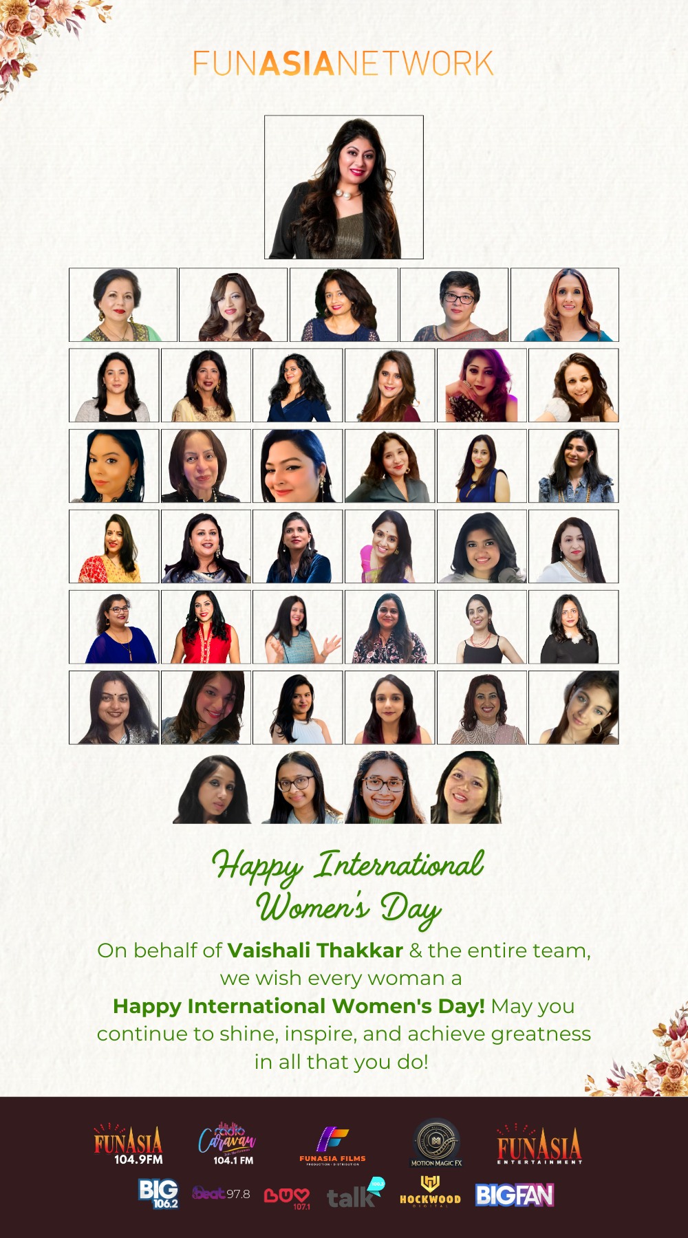 FunAsiA - 🌸 Happy International Women’s Day! 🌸 On behalf of Vaishali ...